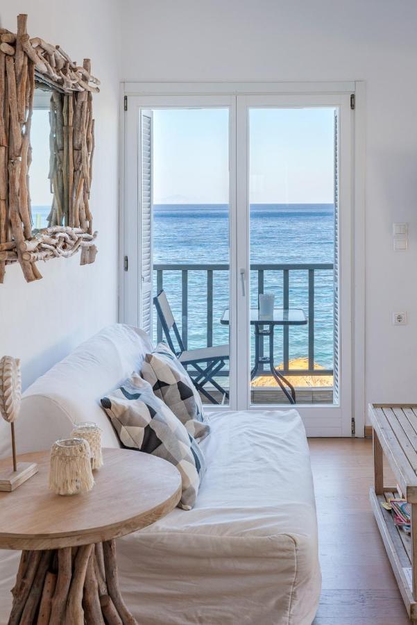 Uno Luxury Apartment With Sea View Livadia  Zewnętrze zdjęcie