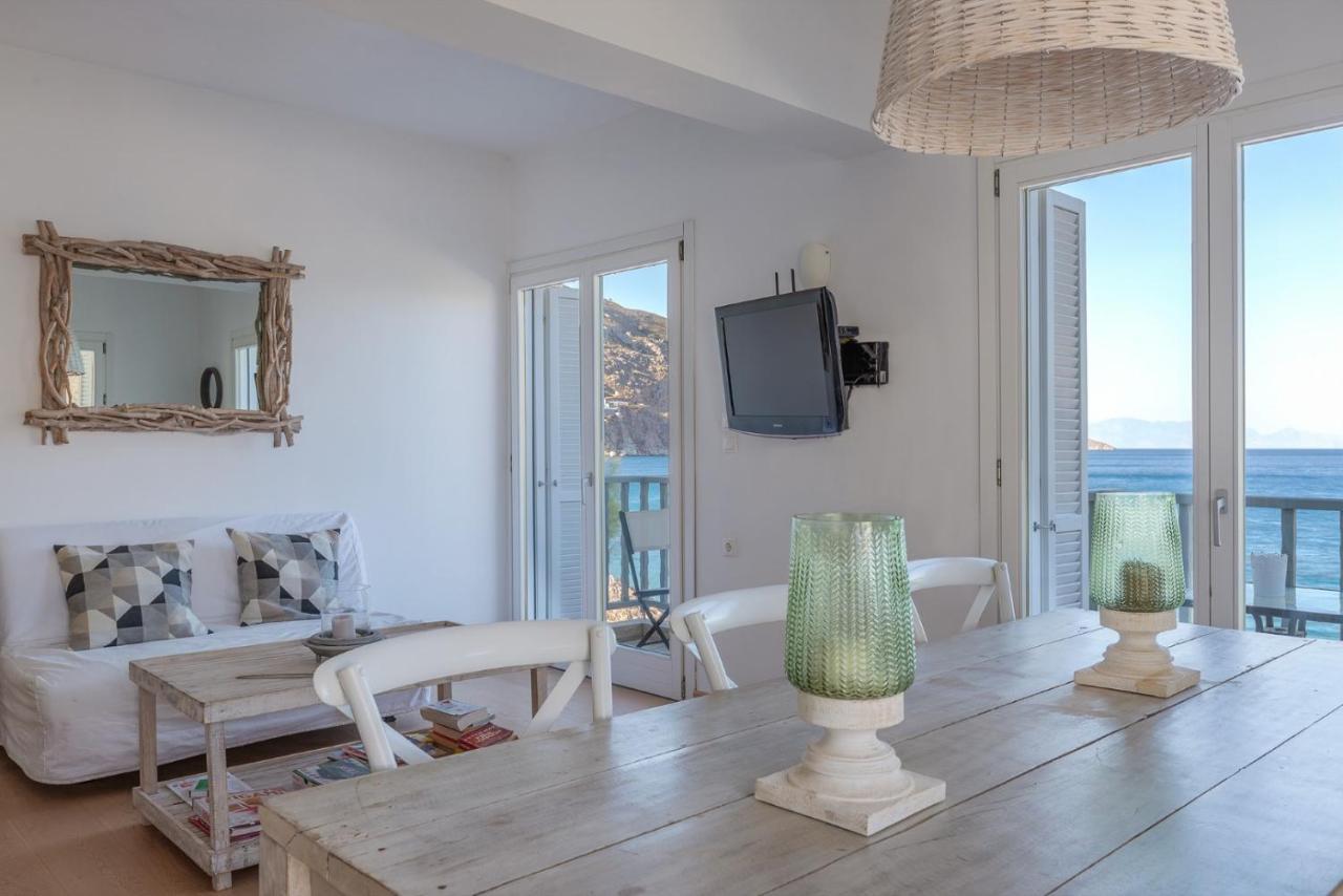 Uno Luxury Apartment With Sea View Livadia  Zewnętrze zdjęcie