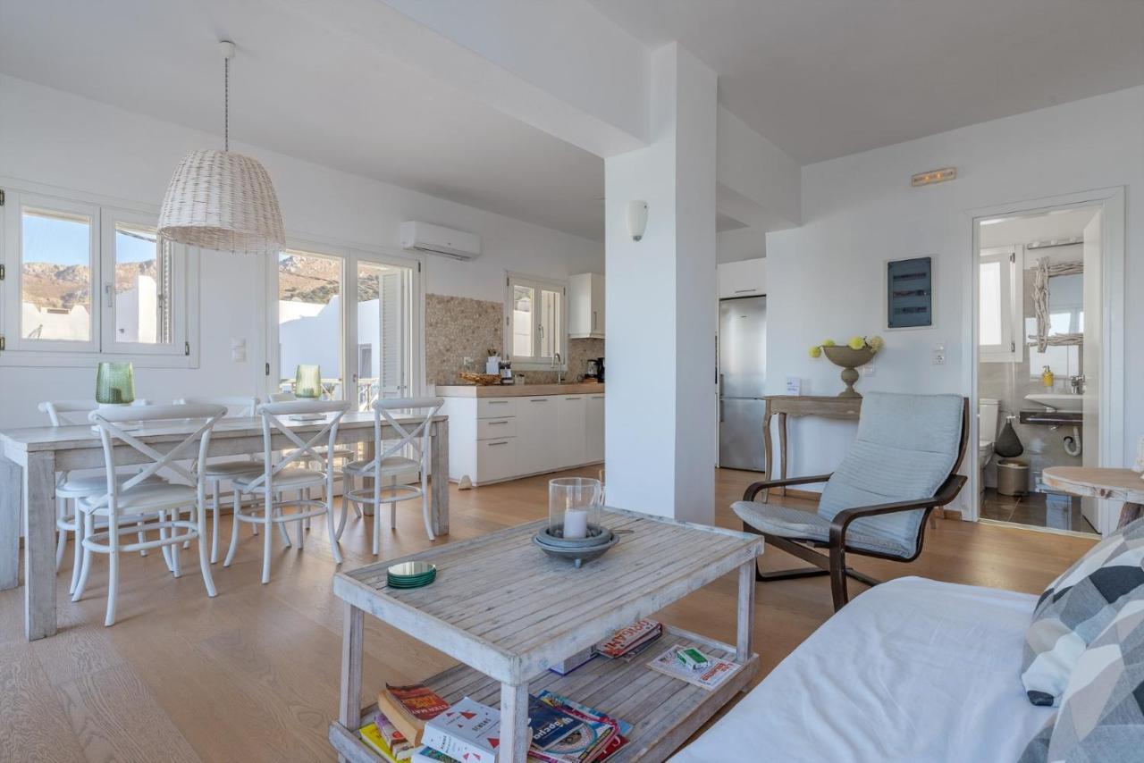 Uno Luxury Apartment With Sea View Livadia  Zewnętrze zdjęcie
